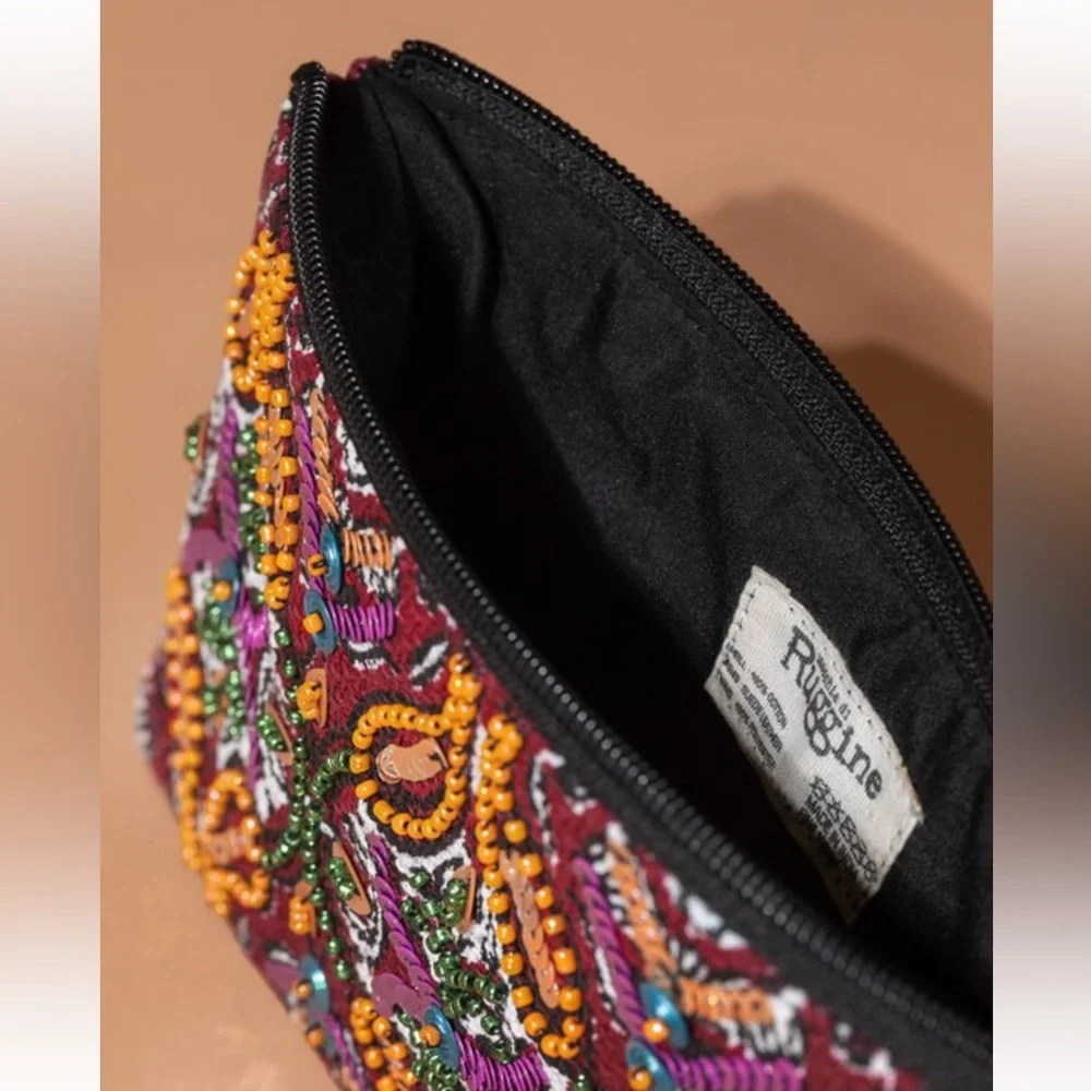 Colorful Embroidered Clutch “KARINA”
